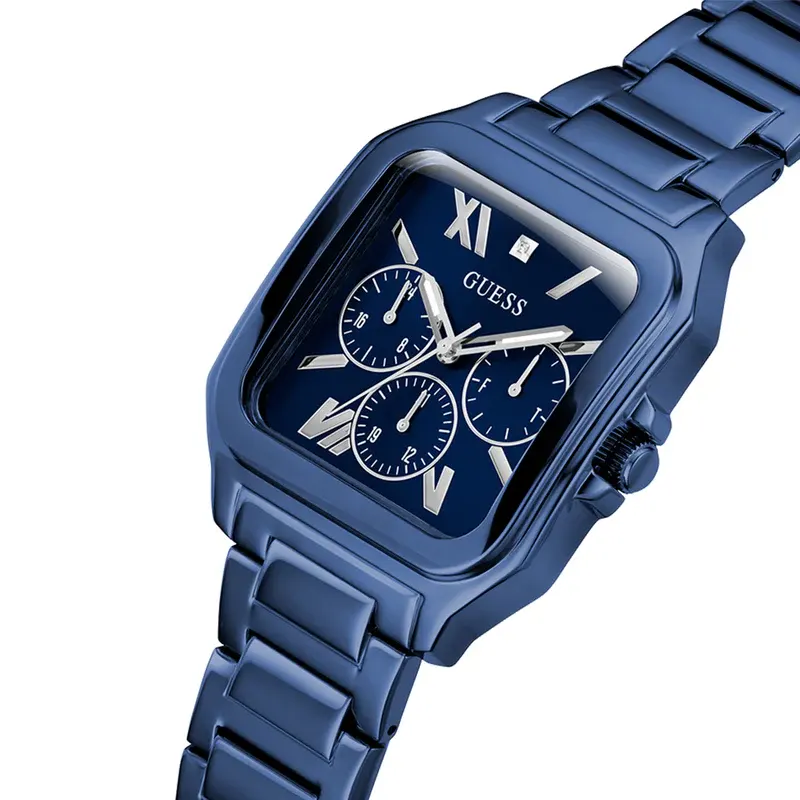 Guess Integrity Blue Trendy Multi-function Men’s Watch- GW0631G3